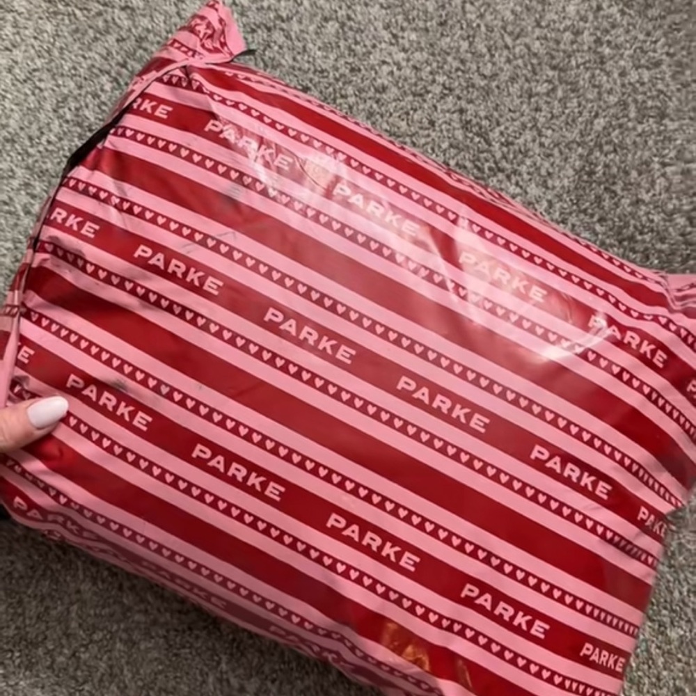 Parke Valentines Mockneck Blush NWT - Picture 2 of 4